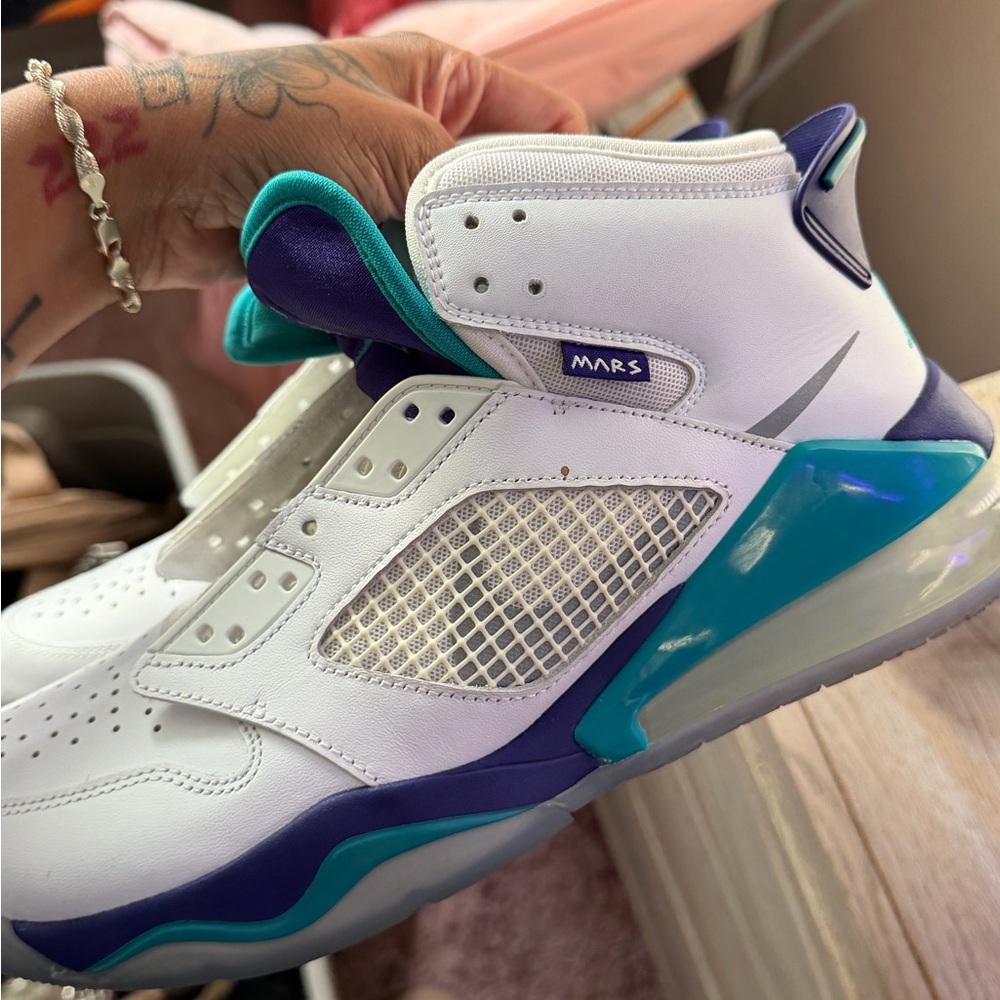 Nike Air Jordan Mars 270 Grape Sneakers - Picture 3 of 7